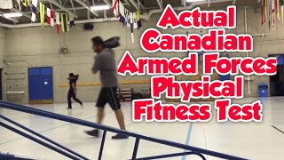 Canadian Armed Forces Physical Fitness Test [upl. by Osicran188]