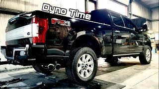 67 POWERSTROKE ON THE DYNO  Will it make 600HP [upl. by Hellman]