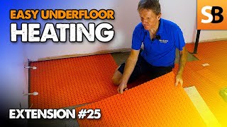 Easy Bathroom Underfloor Heating  Extension 25 [upl. by Anemaj]