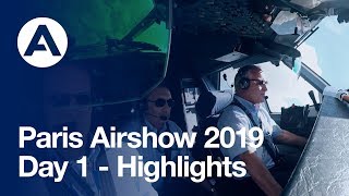 Paris Airshow 2019 Day 1  Highlights [upl. by Bartholomew]