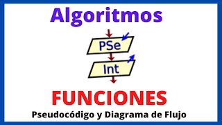 ✅ Resolución de 4 Algoritmos con FUNCIONES o SUBPROCESOS con Pseudocódigo en PSeInt [upl. by Helgeson]