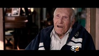 Louis Zamperini 1936 Olympian World War II POW Dies At 97 [upl. by Ayrb304]