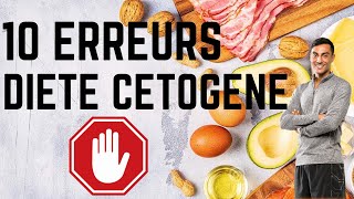 Régime Cétogène  10 Erreurs à Ne Pas Commettre [upl. by Iccir]