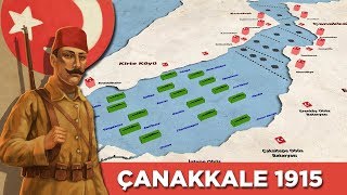 Osmanlının Son Direnişi ÇANAKKALE SAVAŞI 1915 18 Mart Deniz Zaferi  3D VERSİYON [upl. by Atinus]