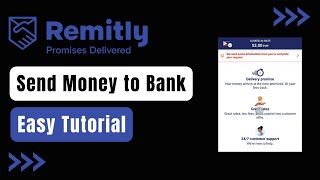 How to Send Money from Remitly to Bank Account [upl. by Anidene355]