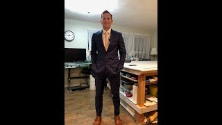 How toTaper and Hem Suit Pants [upl. by Neela168]