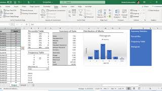 Statistics in Excel Tutorial 11 Descriptive Statistics using Microsoft Excel [upl. by Buderus]