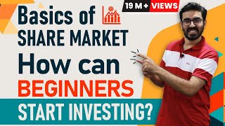 Stock Market For Beginners  How can Beginners Start Investing in Share Market  Hindi [upl. by Wilhelmine43]