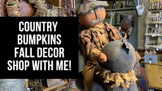 PRIMITIVE FALL DECORShop with MeCountry Bumpkins Open House [upl. by Sutton]