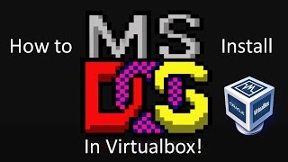 MSDOS 622  Installation in Virtualbox [upl. by Burkhardt]