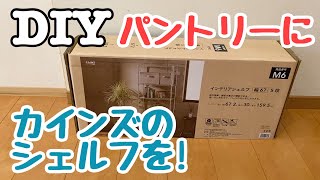 カインズのスチールラックインテリアシェルフは20分で完成した！ [upl. by Dom]