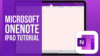 Microsoft OneNote for iPad Tutorial [upl. by Ninel]