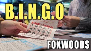 Bingo Night at Foxwoods Casino  LyndeezleTV [upl. by Odlaniger]