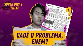 MÉTODO SIMPLES como problematizar o tema da redação do ENEM [upl. by Trepur232]