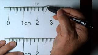 How to Measure length correctly using a Centimeter Ruler [upl. by Anonyw]