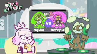 ANIMATION SplatfestSquids VS Octos [upl. by Aiuoqes]