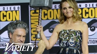 Official Marvel Comic Con Panel in Hall H Highlights [upl. by Eneryt]