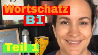 🇩🇪 Wortschatz B1  Teil 1  Alle Wörter die du brauchst [upl. by Enier63]