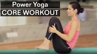 15 Minute Intense CORE POWER YOGA WORKOUT [upl. by Ikairik]