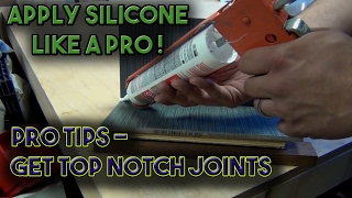 How to Apply Silicone or Caulk like a Pro [upl. by Dihaz]