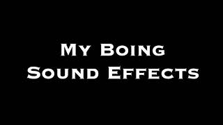 Boing sound effects [upl. by Ylrehc]