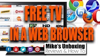 FREE LIVE TV From Around The World In Your Web Browser [upl. by Baruch]