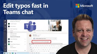 Correct typos fast in Microsoft Teams chat [upl. by Feld532]