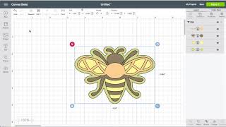 Cricut Design Space 3  How to turn off the grid lines [upl. by Enomed]