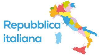 La Repubblica Italiana Nascita organizzazione e composizione dello stato italiano [upl. by Eitsirhc]