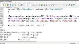 MQL4 MQL5 Course Introduction to MQL4 and MetaEditor [upl. by Esiralc]