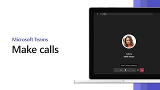 How to make calls with Microsoft Teams [upl. by Nageek]