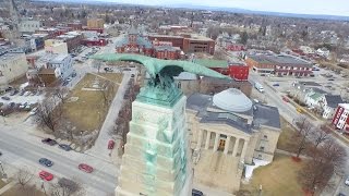 Above Plattsburgh NY [upl. by Llehsam]