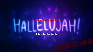 Hallelujah Italian Version Karaoke 2 [upl. by Naahsar]