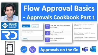 Power Automate Approval Workflow Basics [upl. by Kciredes900]