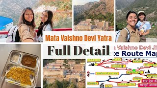 Mata Vaishno Devi Yatra 2023 APRIL  Full Detail VLOG  NEW Route Tarakot Marg Langar New Rule [upl. by Sievert]