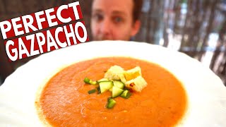 How to Make The Best Gazpacho 🍅 [upl. by Fraase]