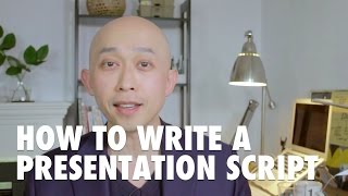 How to write a presentation script [upl. by Carlee]