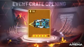 Unlock NEW Revoker 16  Opening Event Crate Rush  Mech Arena Robots [upl. by Neeroc282]