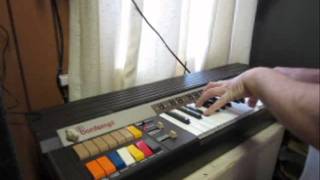 Bontempi Combo  Console Organ [upl. by Yesdnyl]