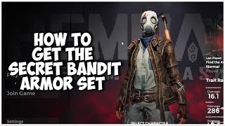 REMNANT FROM THE ASHES  How to Get the Secret Bandit Armor Set [upl. by Cela]