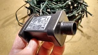 Inside a Jutai Xmas lighting power supply [upl. by Salocin]