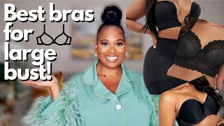 BEST BRAS FOR LARGE BUSTS DDD amp SHAPEWEAR SECRETS REVEALED  POCKETSANDBOWS [upl. by Ahnavas]