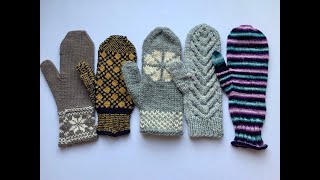 RCY Knits Making Mittens [upl. by Nuris]