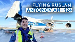 Incredible Flight on Antonov AN124 Cargo Transporter [upl. by Ykcub]