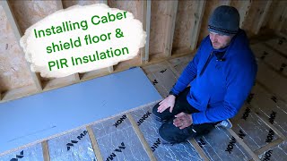 Installing chipboard flooring amp PIR Insulation [upl. by Melessa]