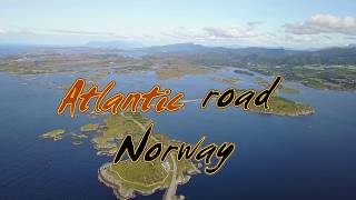 Storseisundet bridge from Atlantic Road Norway 4K [upl. by Iemaj]