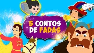 5 Contos de Fadas em Português  Contos Infantis  História infantil para dormir [upl. by Otrebcire100]