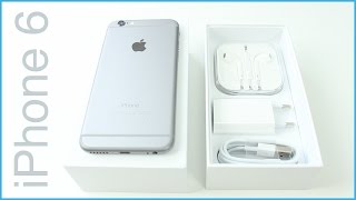 Apple iPhone 6  Déballage et premier démarrage Unboxing français [upl. by Blakeley]