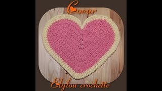 TUTO crochet  Un coeur facile et sympa [upl. by Eissahc]