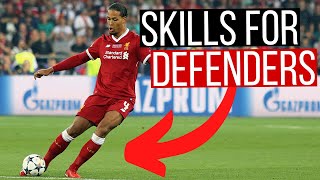 5 Soccer Skills To Learn For Defenders [upl. by Elleynod]